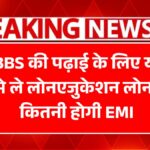MBBS Education Loan