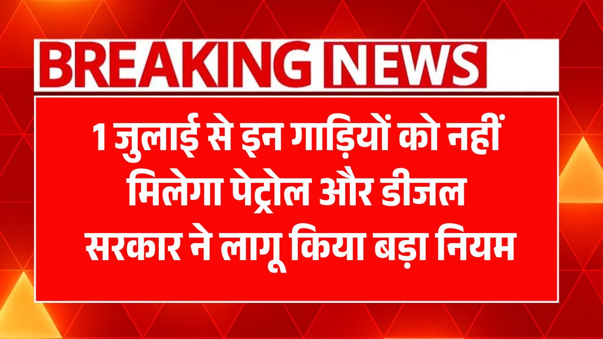 Petrol Diesel Ban 2025